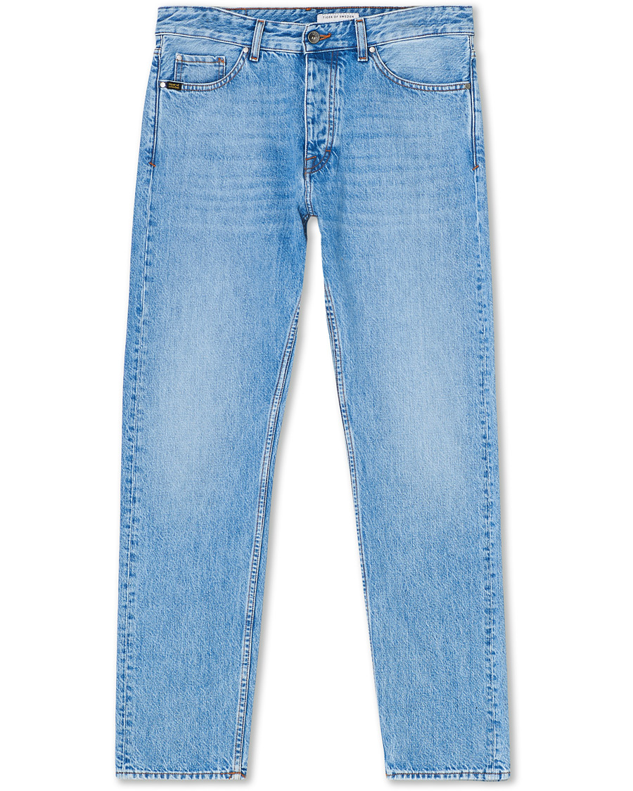 Homme | Jeans | Tiger of Sweden | Nico Cotton Jeans Light Blue
