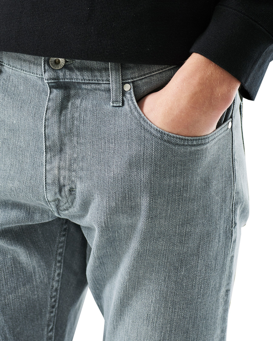 Homme | Jeans | Tiger of Sweden | Pistolero Stretch Cotton Jeans Smoke