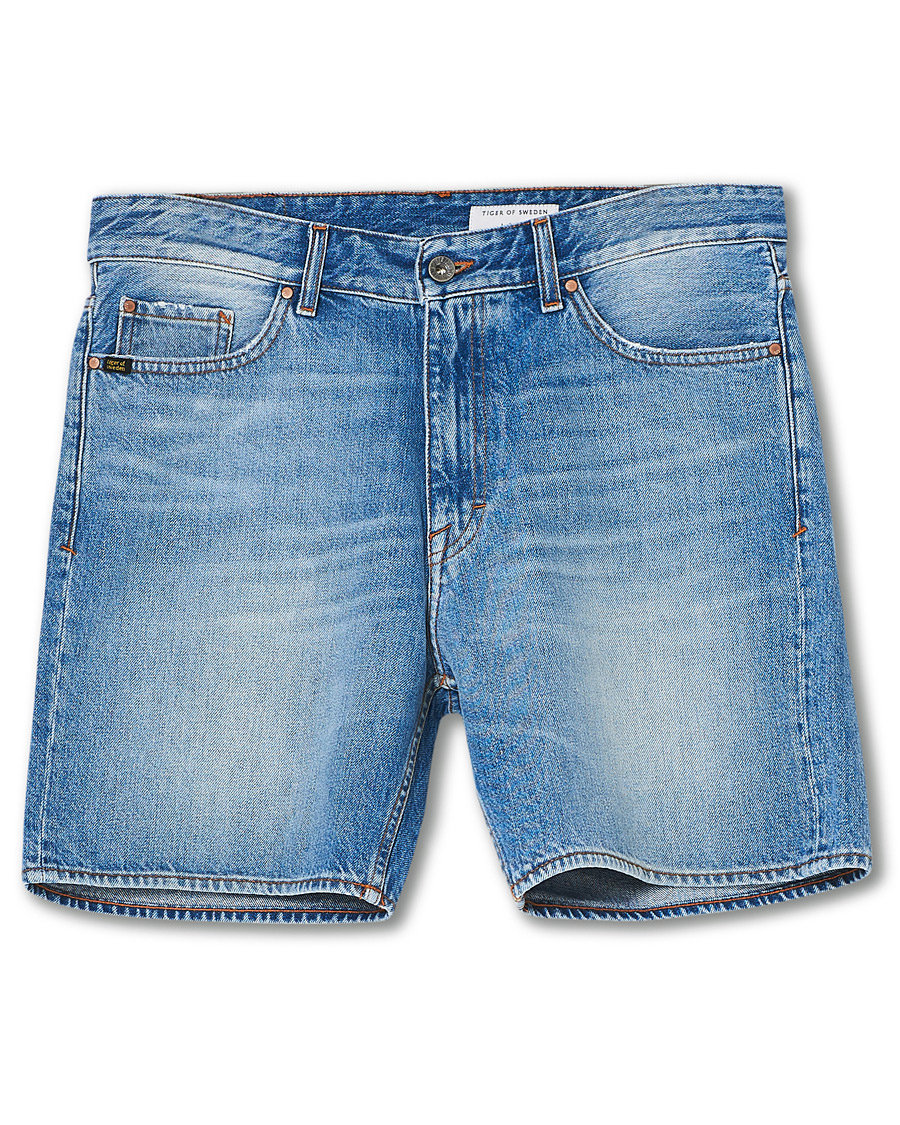Homme | Shorts | Tiger of Sweden | Jin Jeans Shorts Light Blue