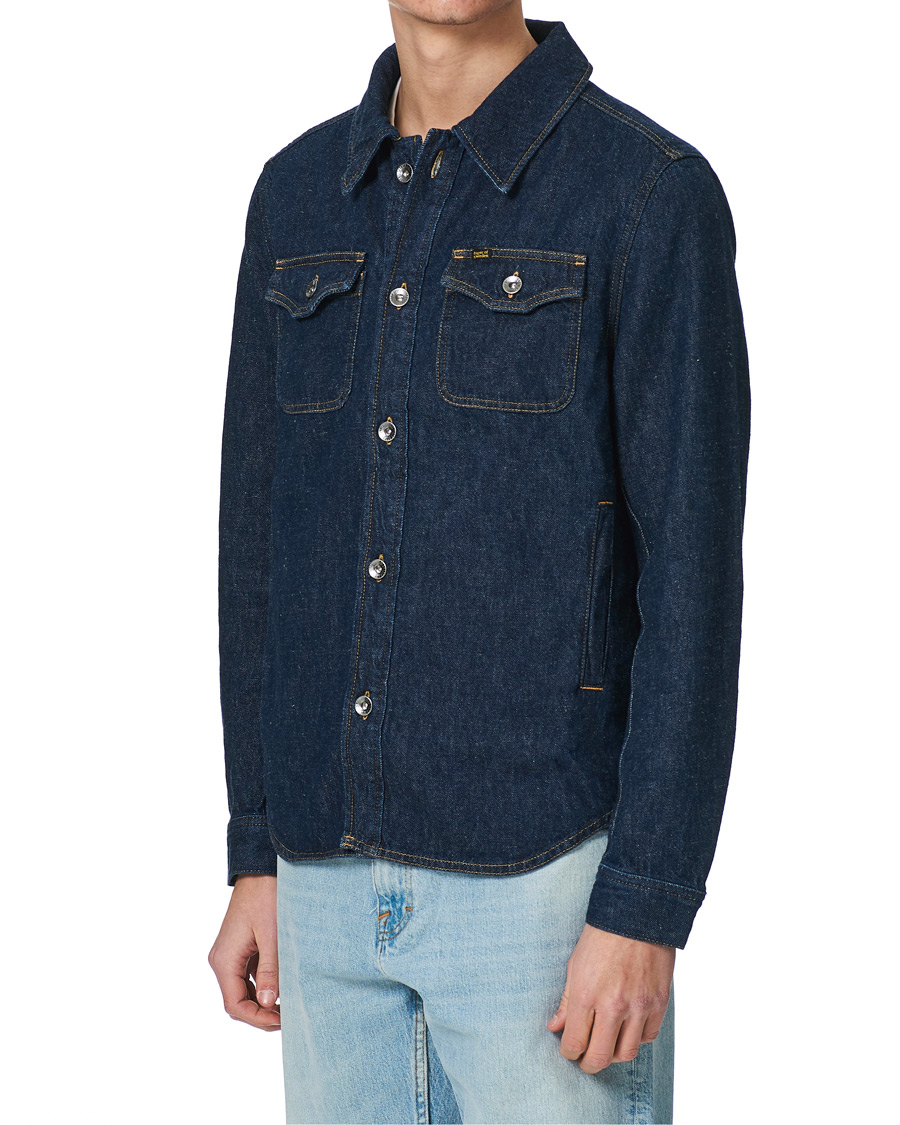 Homme | Manteaux Et Vestes | Tiger of Sweden | Get Organic Cotton Denim Jacket Midnight Blue