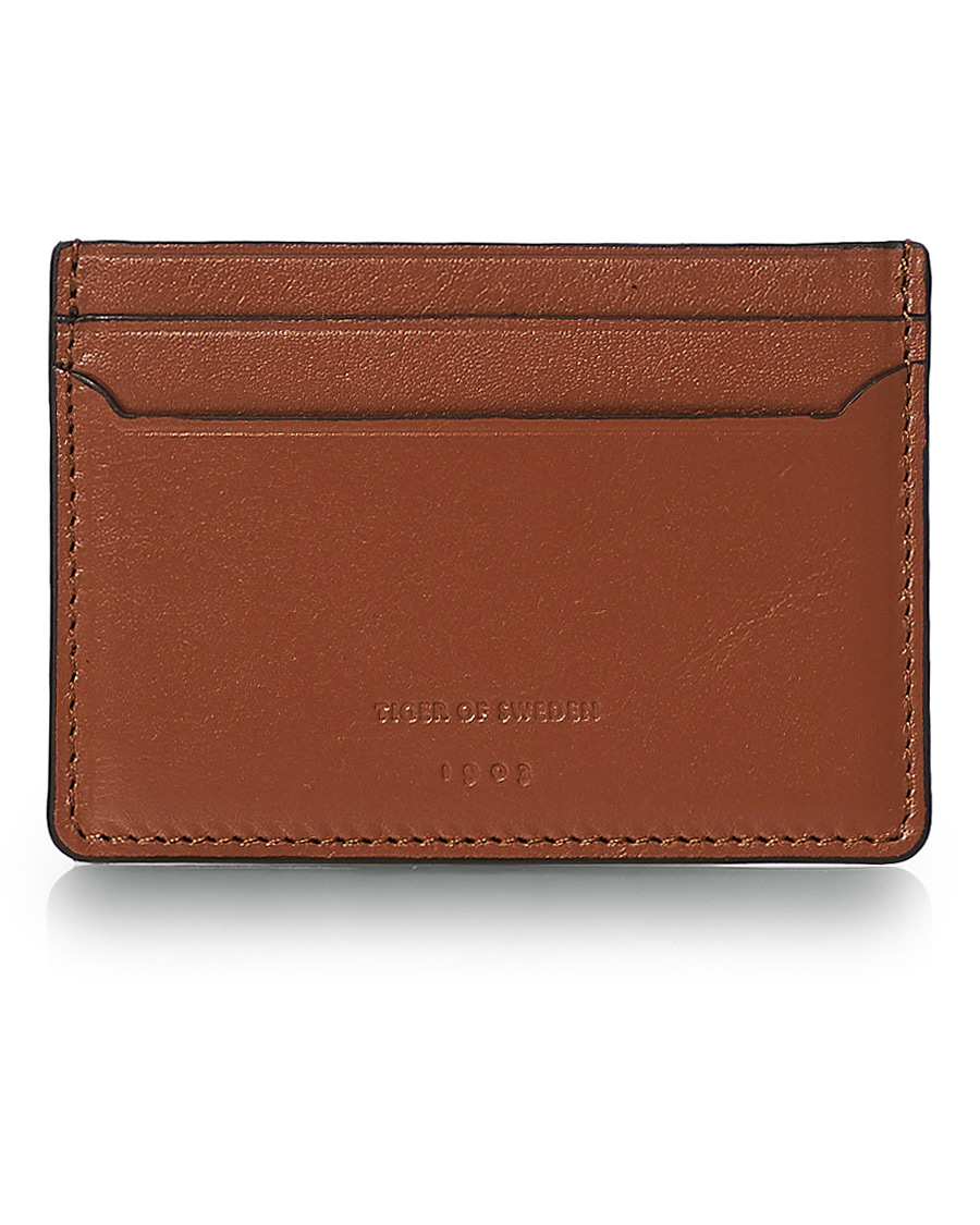 Homme | Tiger of Sweden Forsta Card Holder Cognac | Tiger of Sweden | Forsta Card Holder Cognac