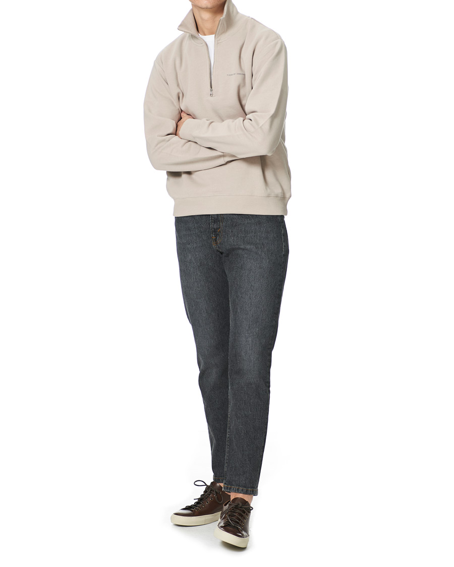 Homme | Pulls Et Tricots | Tiger of Sweden | Marlon Half Zip Sweater Dove Grey