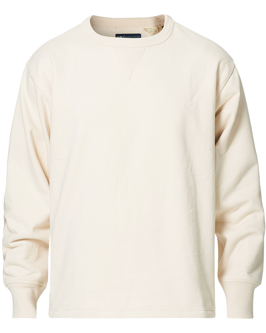Homme | Pulls Et Tricots | Levi's Made & Crafted | Crew Neck Sweatshirt Oatmeal