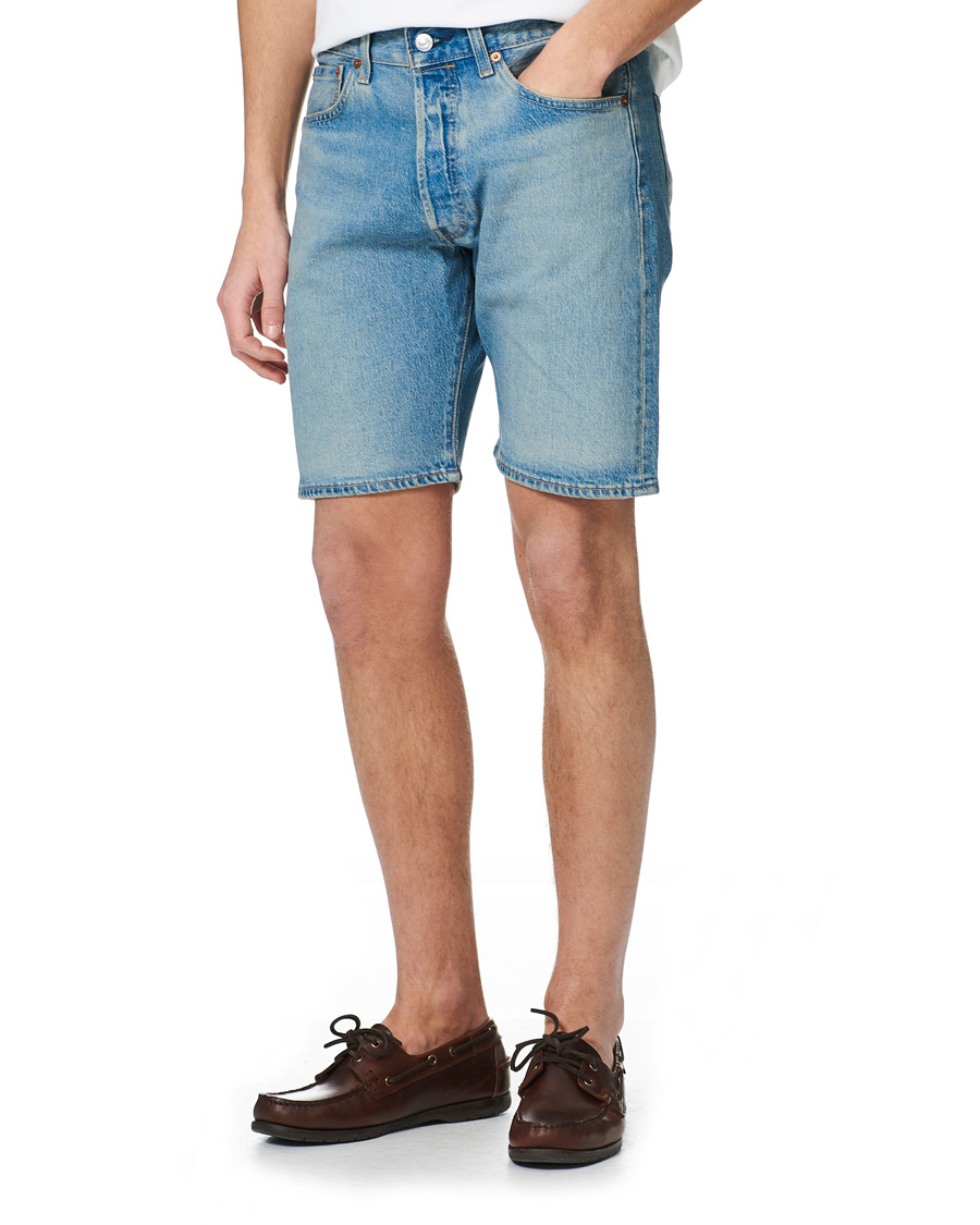 Heren | Korte broek | Levi's | 501 Denim Stretch Shorts Mountain Life