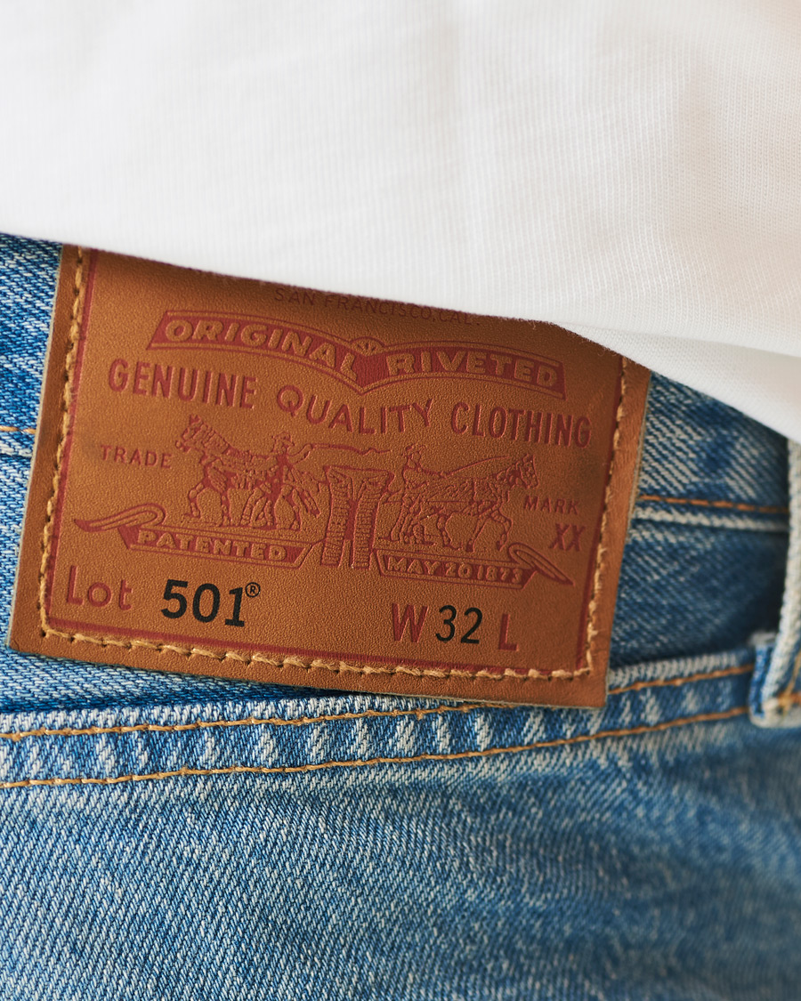 Heren | Korte broek | Levi's | 501 Denim Stretch Shorts Mountain Life