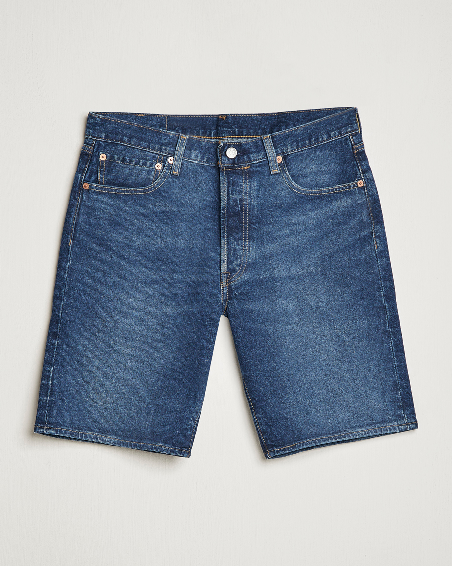 Homme | Shorts | Levi's | 501 Original Denim Shorts Blue Eyes Break