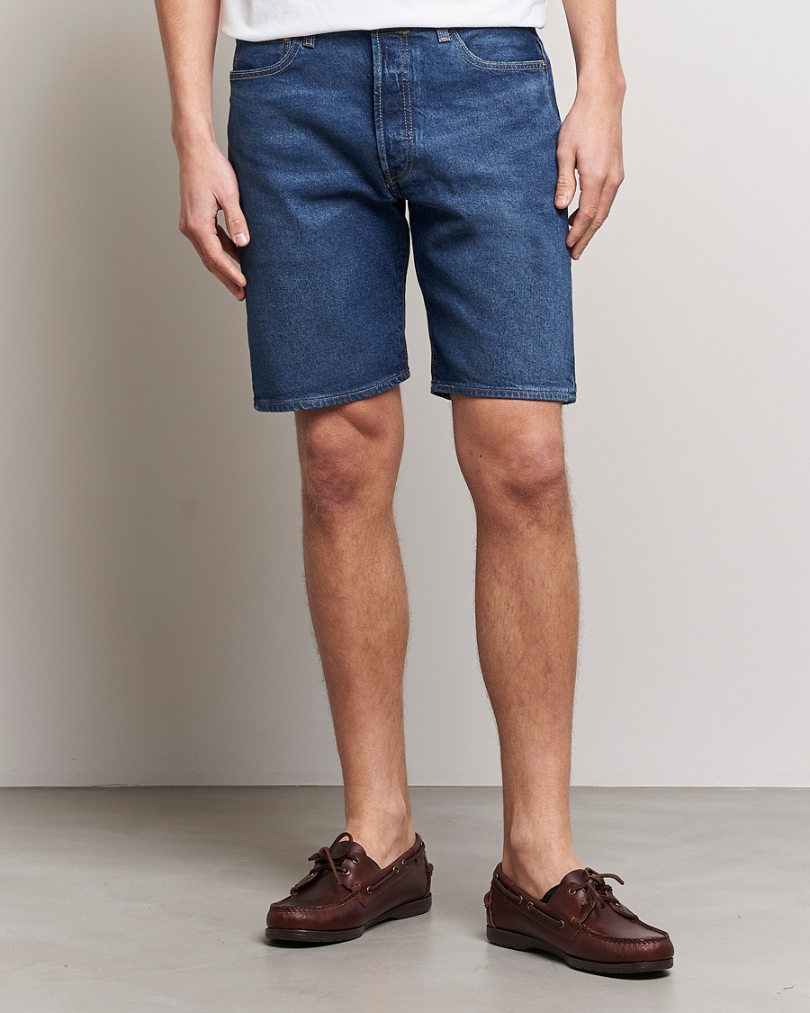 Homme | Shorts | Levi's | 501 Original Denim Shorts Blue Eyes Break