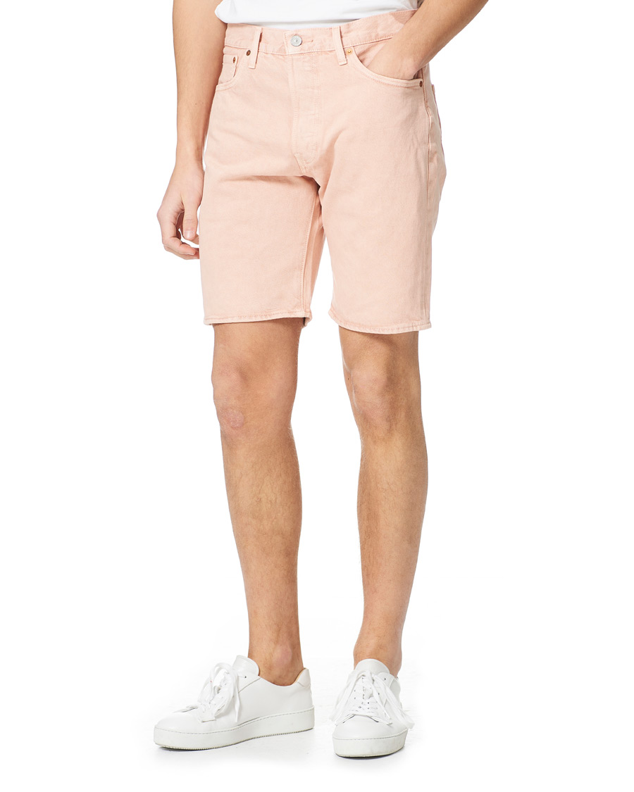 Homme | Shorts | Levi's | 501 Denim Stretch Shorts Pink