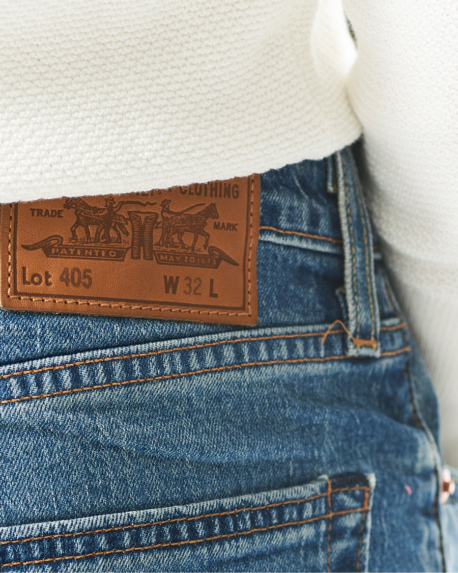 Homme | Shorts | Levi's | 405 Denim Stretch Shorts Punsch Line Real Calling