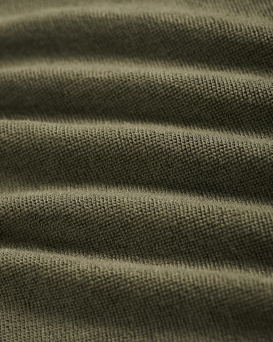 Homme | Polos | Massimo Alba | Japanese Terry Polo Military