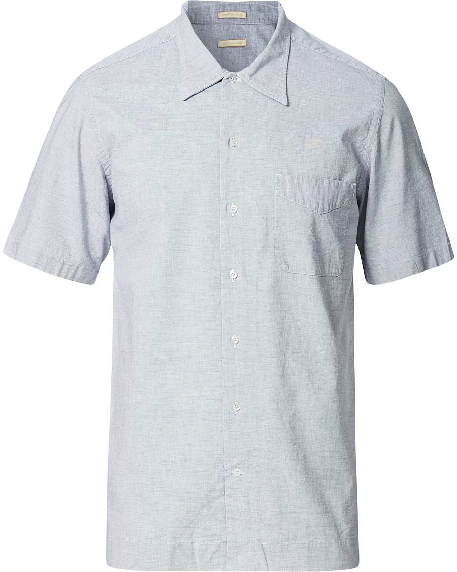 Homme | Chemises | Massimo Alba | Venice Camp Collar Shirt Light Blue