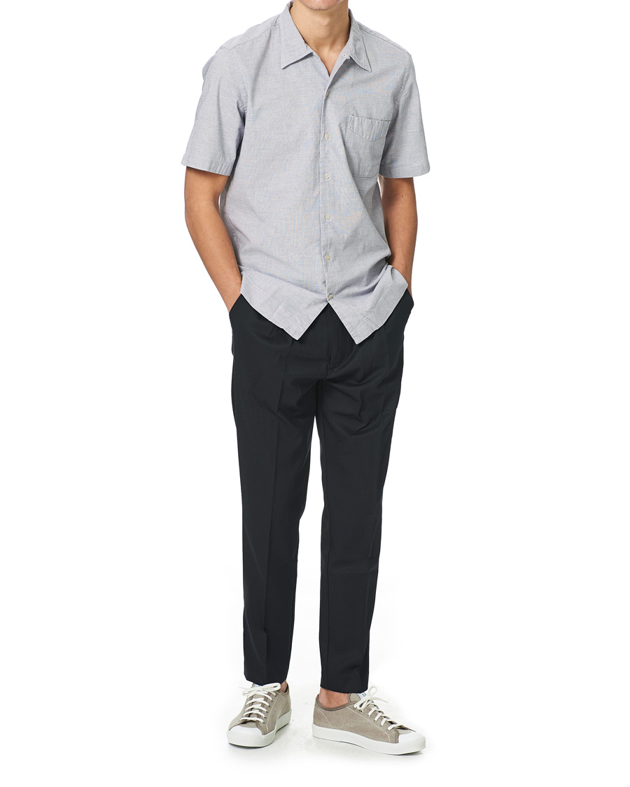 Homme | Chemises | Massimo Alba | Venice Camp Collar Shirt Light Blue
