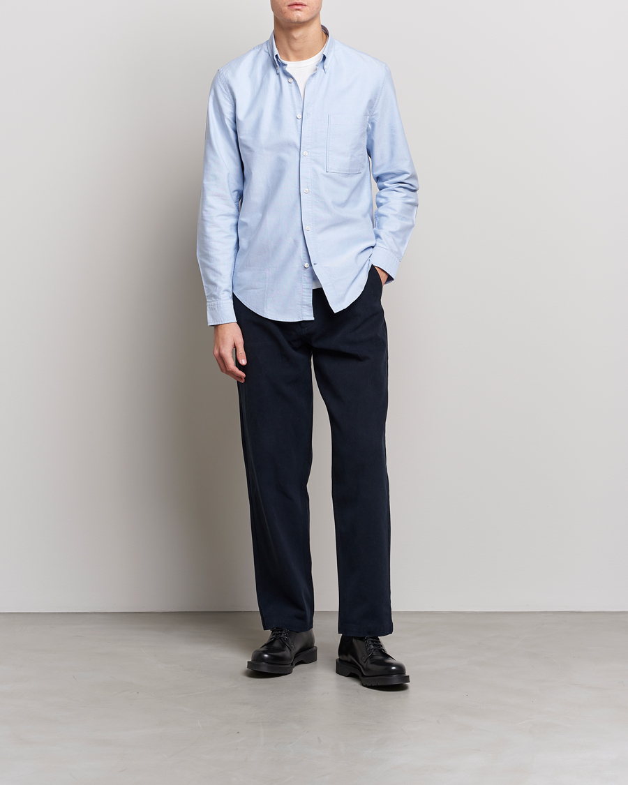 Homme | Chemises | NN07 | Arne Button Down Oxford Shirt Light Blue