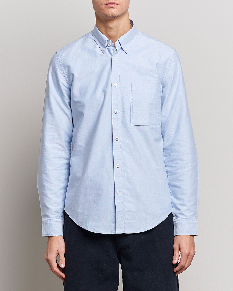 Homme | Chemises | NN07 | Arne Button Down Oxford Shirt Light Blue