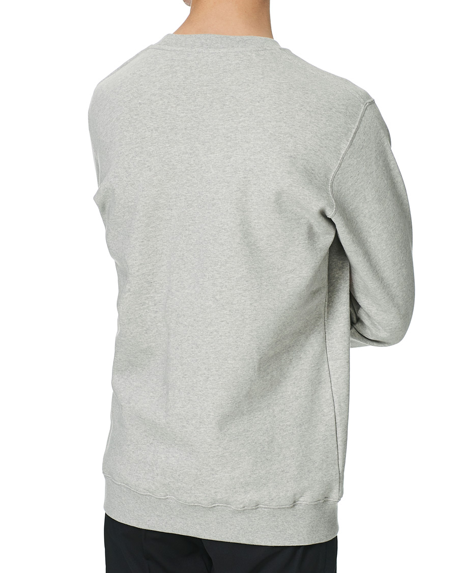 Heren | Truien | NN07 | Barrow Crew Neck Sweatshirt Light Grey Melange
