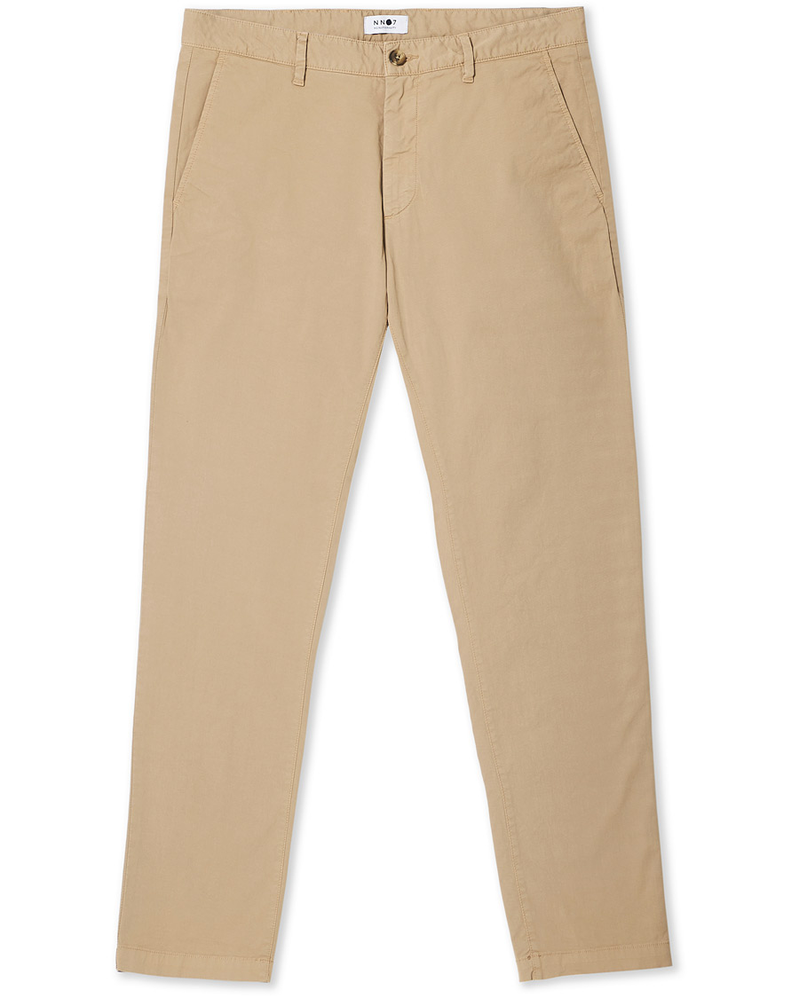 Homme | Pantalons | NN07 | Karl Regular Fit Poplin Chinos Khaki