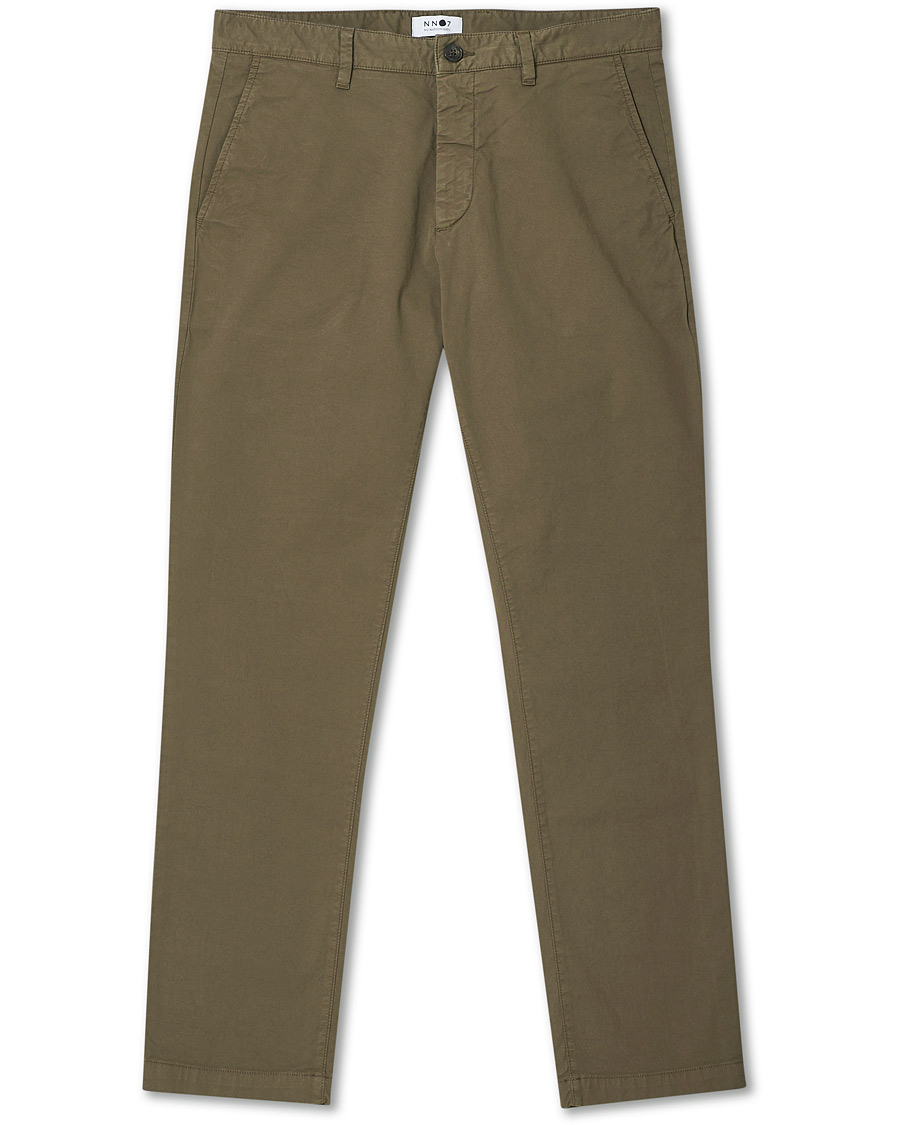 Heren | Broeken | NN07 | Karl Regular Fit Poplin Chinos Clay