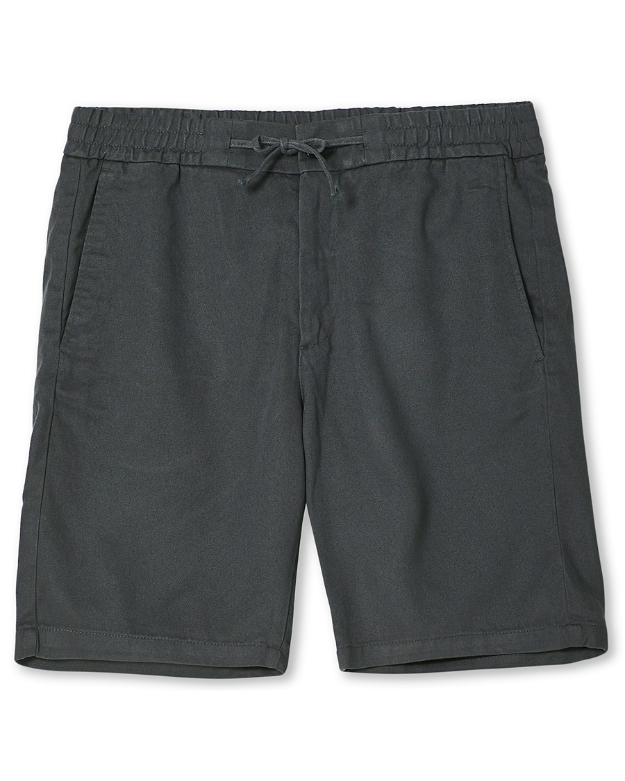 Homme | Shorts | NN07 | Seb Tencel Drawstring Shorts Concrete