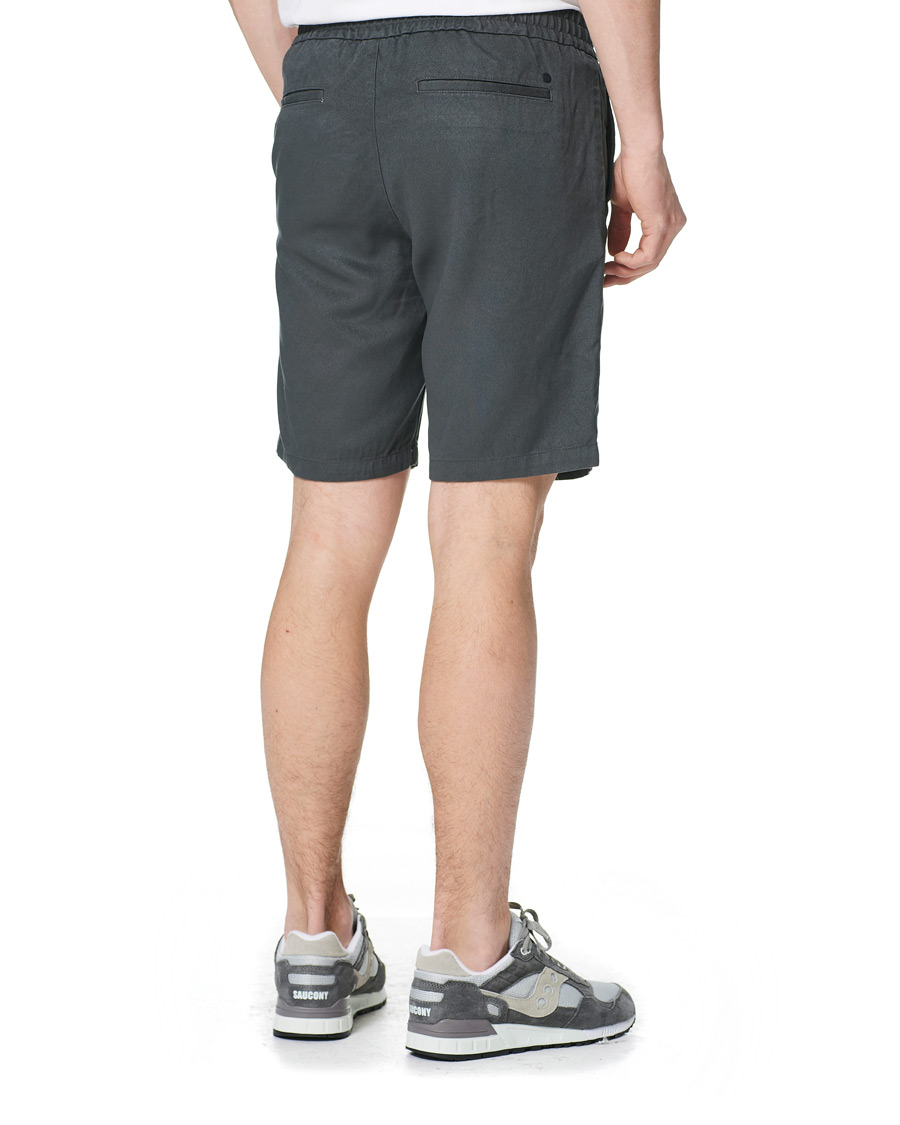 Homme | Shorts | NN07 | Seb Tencel Drawstring Shorts Concrete