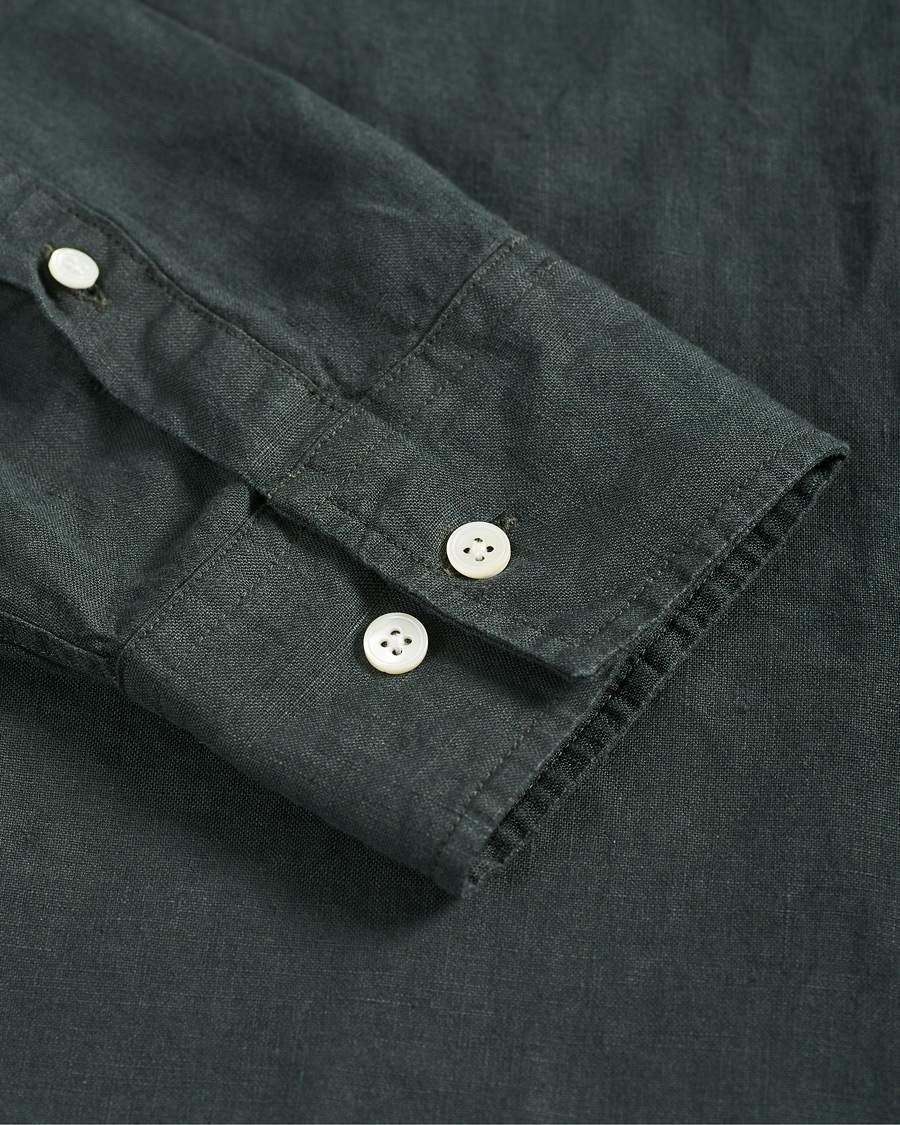 Homme | Chemises | NN07 | Levon Linen Shirt Concrete