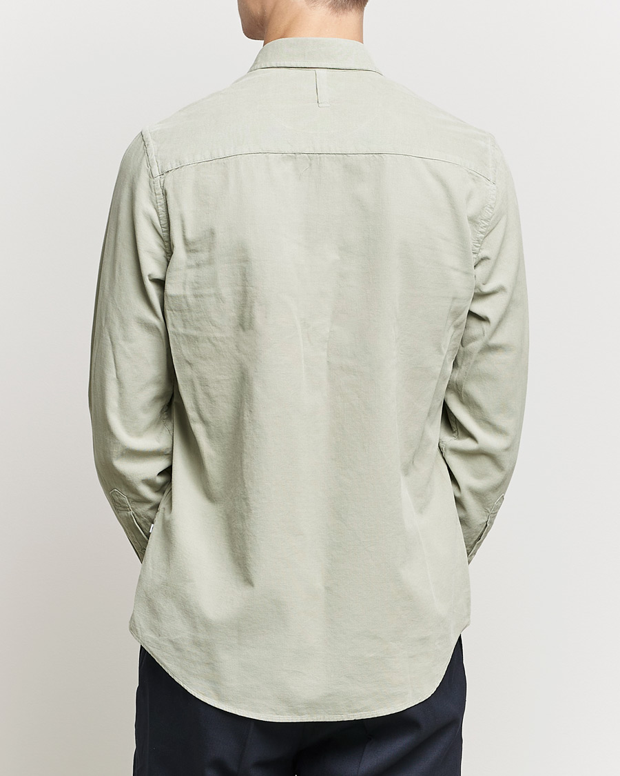 Homme | Chemises | NN07 | Arne Button Down Baby Cord Shirt Oil Green