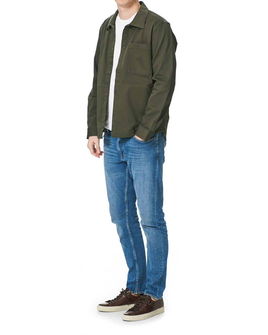 Homme | Chemises | NN07 | Philip Overshirt Army Green