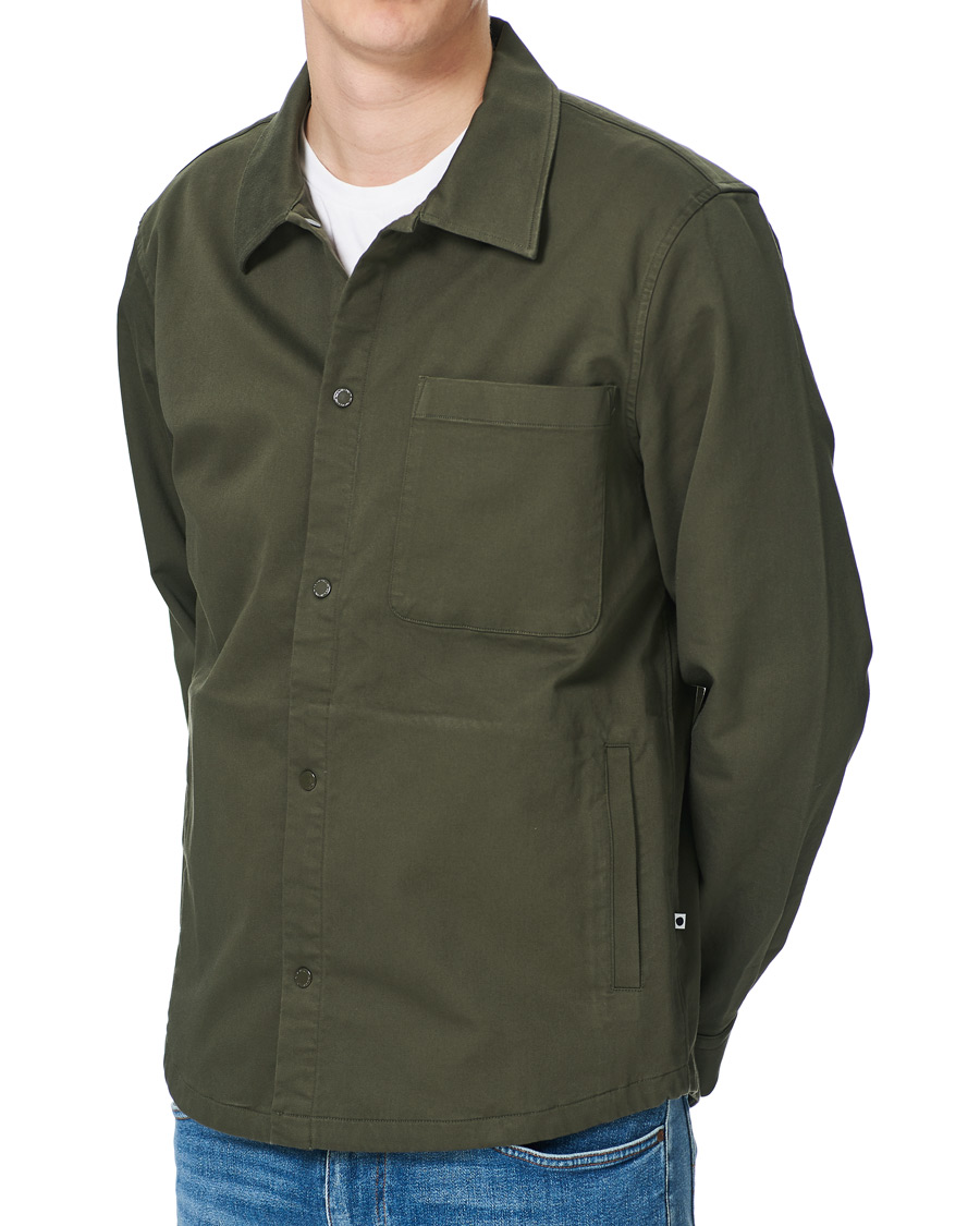 Homme | Chemises | NN07 | Philip Overshirt Army Green