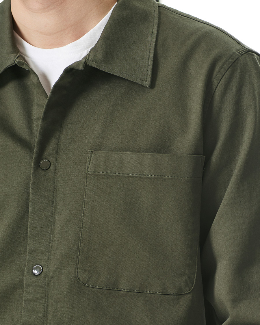 Homme | Chemises | NN07 | Philip Overshirt Army Green