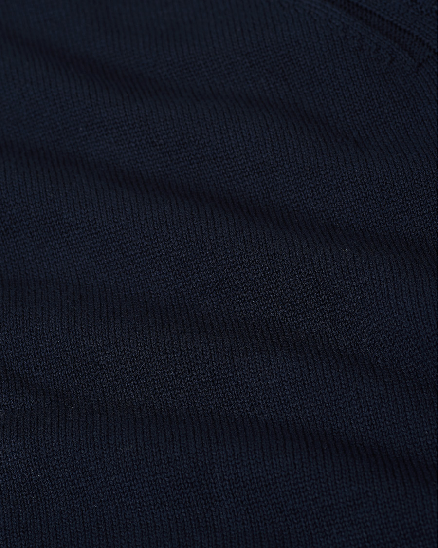 Homme | Pulls Et Tricots | NN07 | Cotton Knitted V-Neck Vest Navy