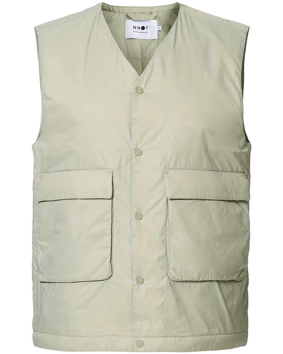 Heren | Jassen | NN07 | Barney Vest Oil Green