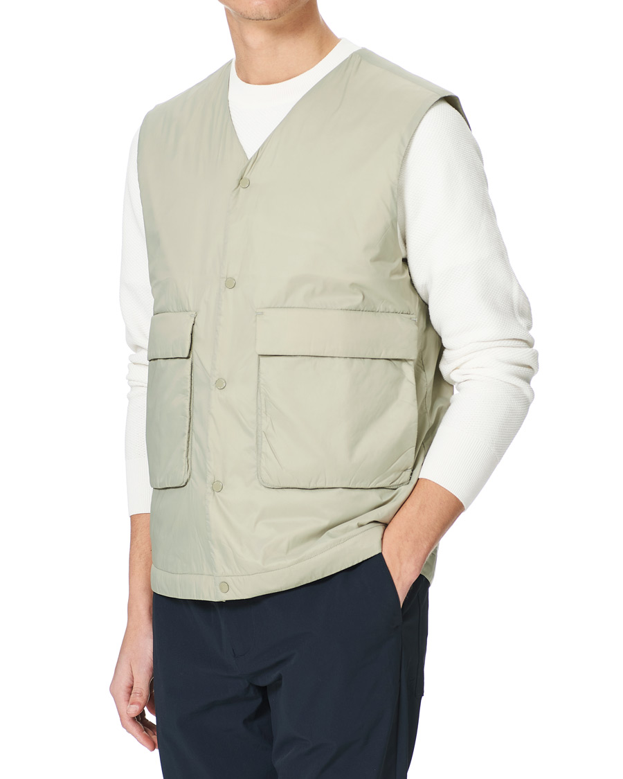 Heren | Jassen | NN07 | Barney Vest Oil Green