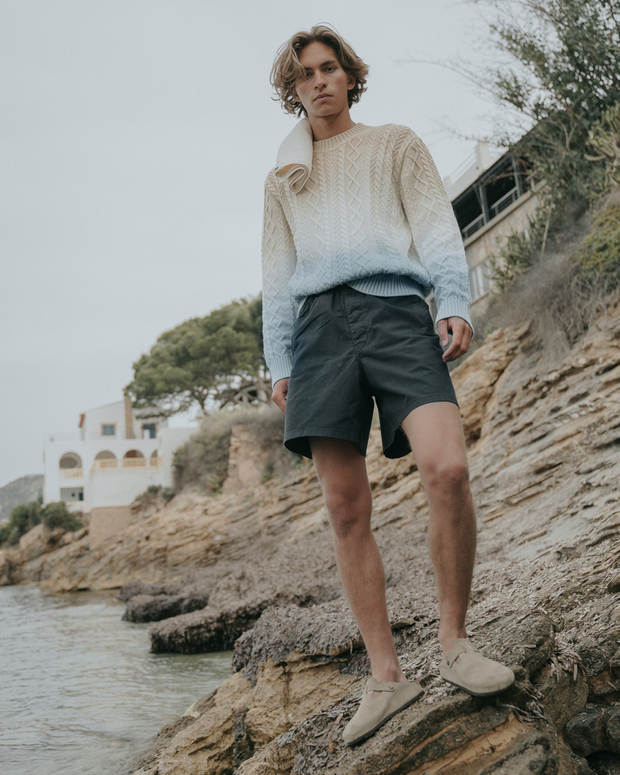 Heren | Truien | NN07 | Jordan Dip Dyed Knitted Sweater Multi