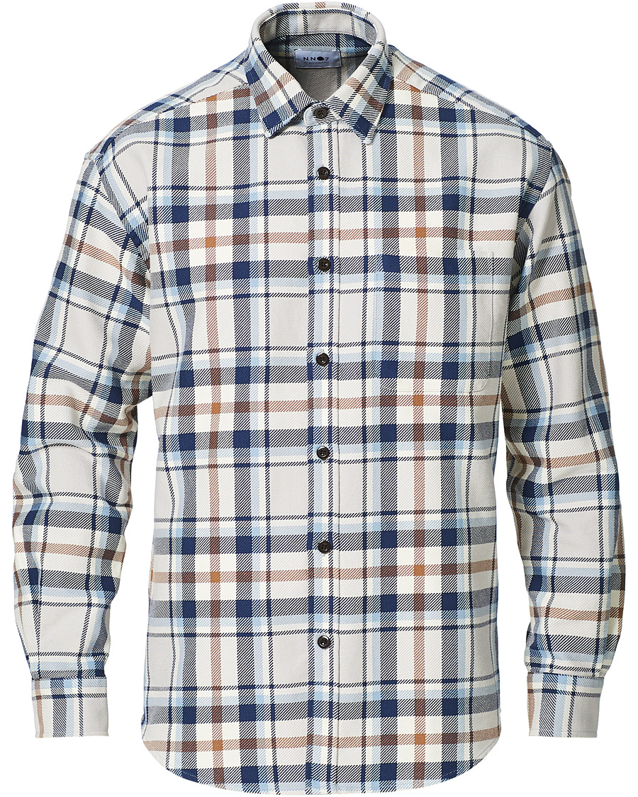 Homme | Chemises | NN07 | Deon Overshirt Blue Check