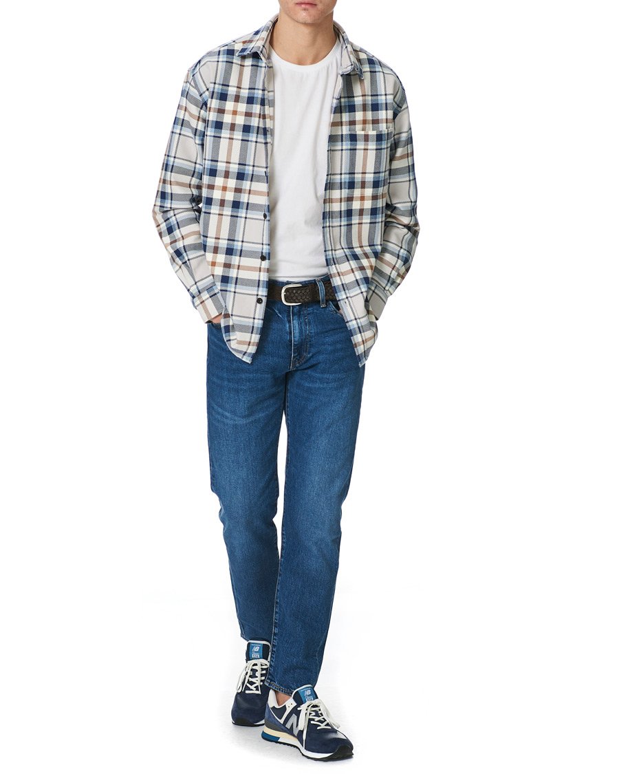 Homme | Chemises | NN07 | Deon Overshirt Blue Check