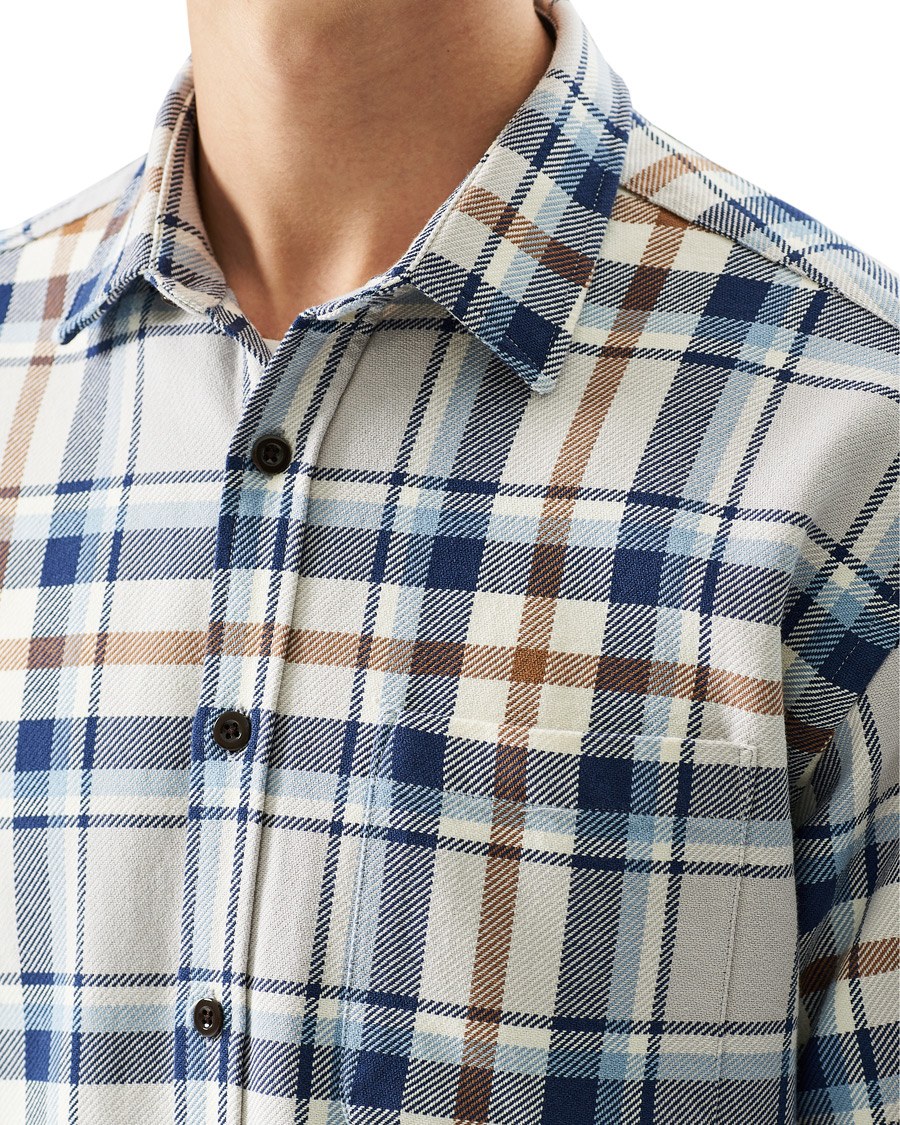 Homme | Chemises | NN07 | Deon Overshirt Blue Check