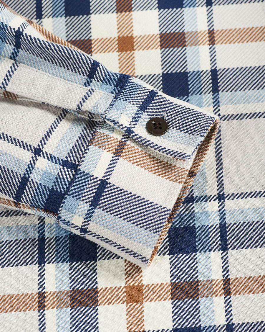 Homme | Chemises | NN07 | Deon Overshirt Blue Check