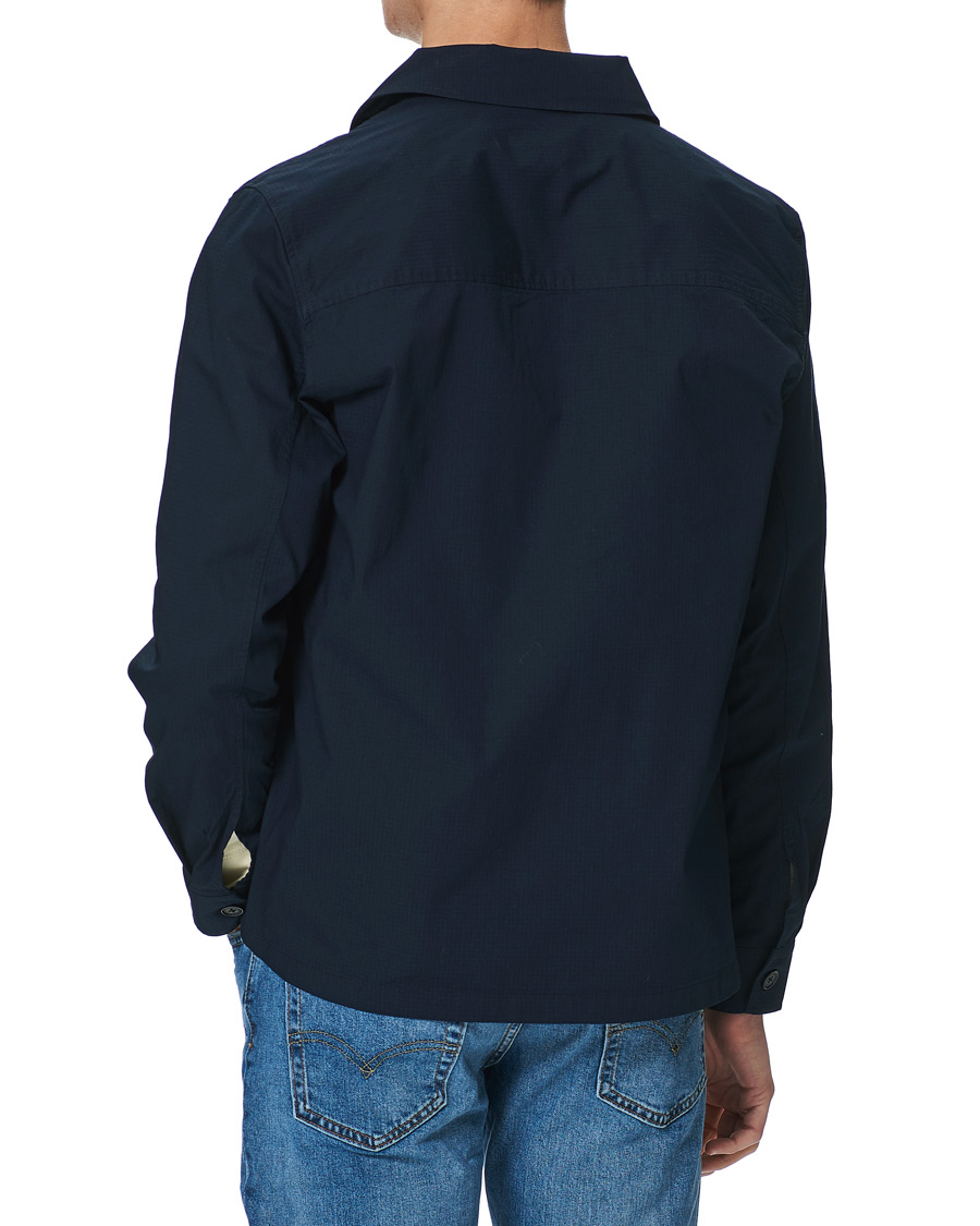 Heren | Overhemden | NN07 | Wilas Ripstop Overshirt Navy