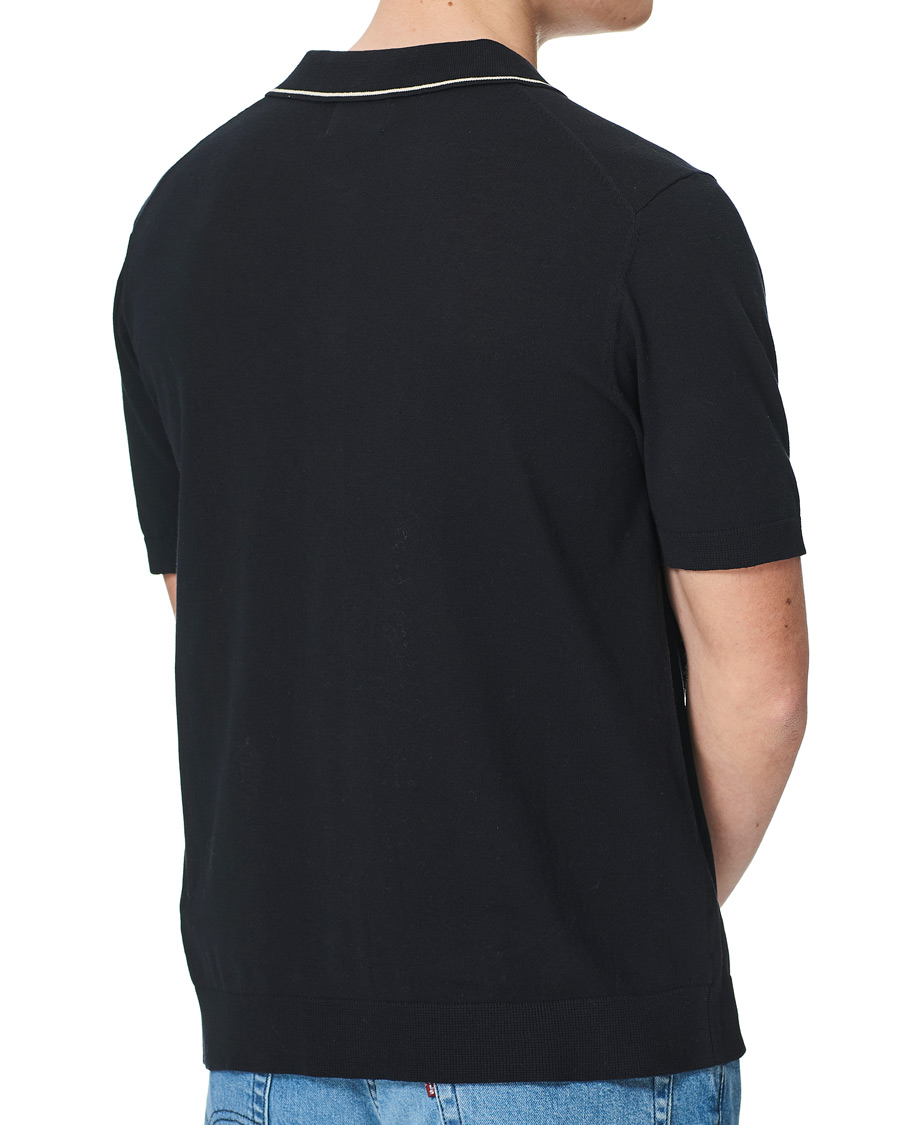 Homme | Polos | NN07 | Nolan Knitted Polo Navy
