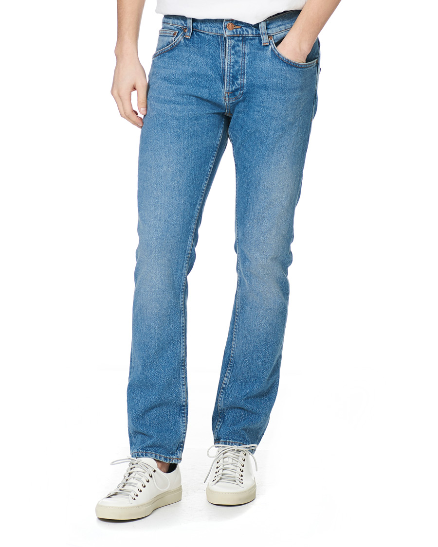 Homme | Jeans | Nudie Jeans | Grim Tim Jeans Blue Age