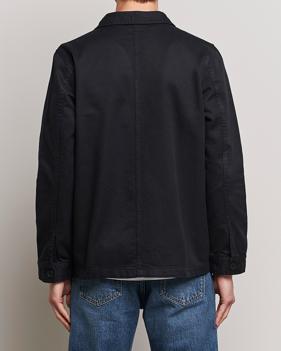 Heren | Overhemden | Nudie Jeans | Barney Worker Overshirt Black