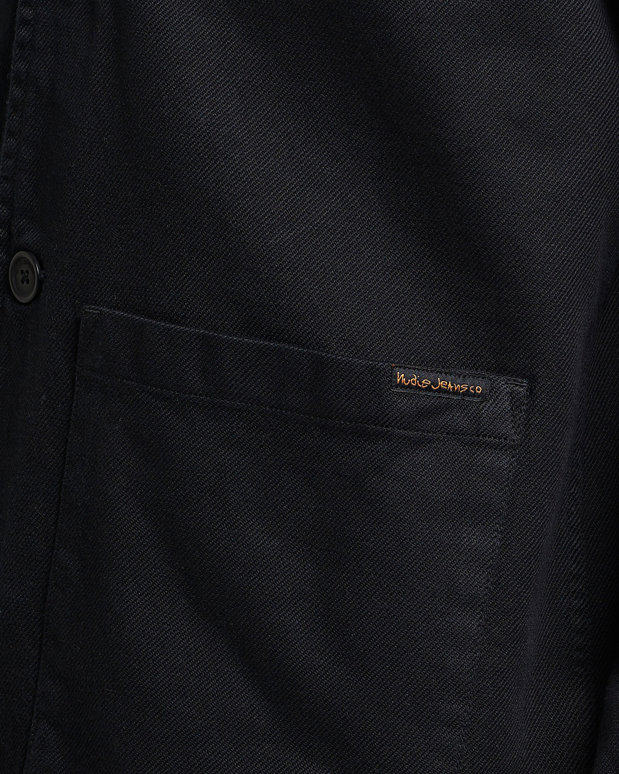 Heren | Overhemden | Nudie Jeans | Barney Worker Overshirt Black