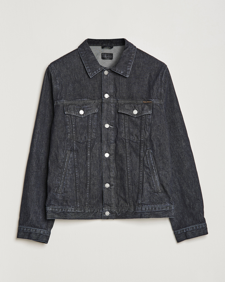 Homme | Manteaux Et Vestes | Nudie Jeans | Robby Denim Jacket Le Black
