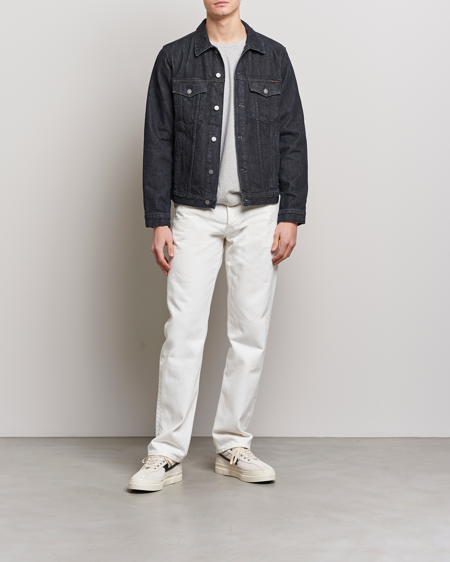 Homme | Manteaux Et Vestes | Nudie Jeans | Robby Denim Jacket Le Black