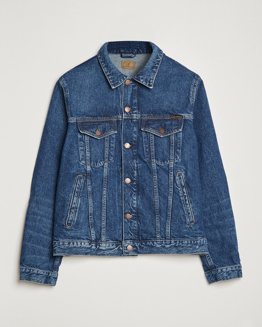 Homme | Manteaux Et Vestes | Nudie Jeans | Robby Denim Jacket Le Bleue
