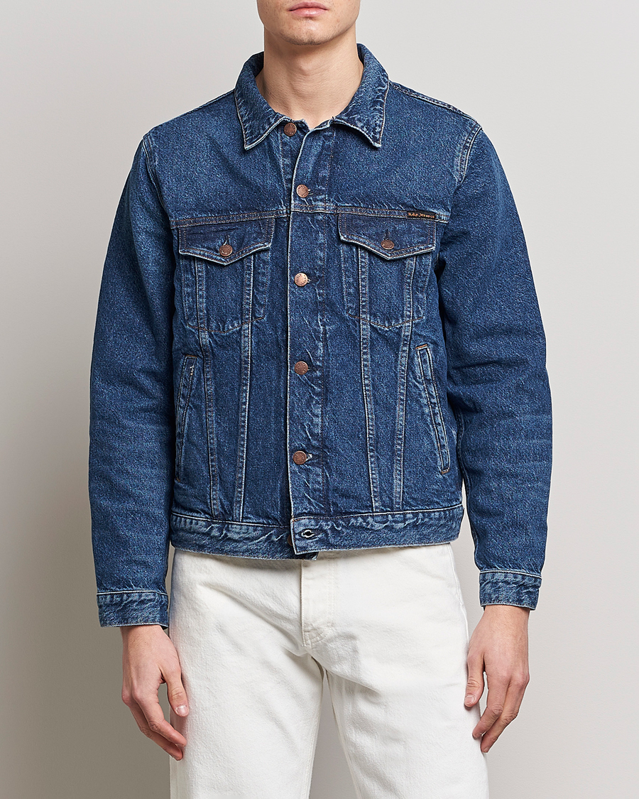 Homme | Manteaux Et Vestes | Nudie Jeans | Robby Denim Jacket Le Bleue