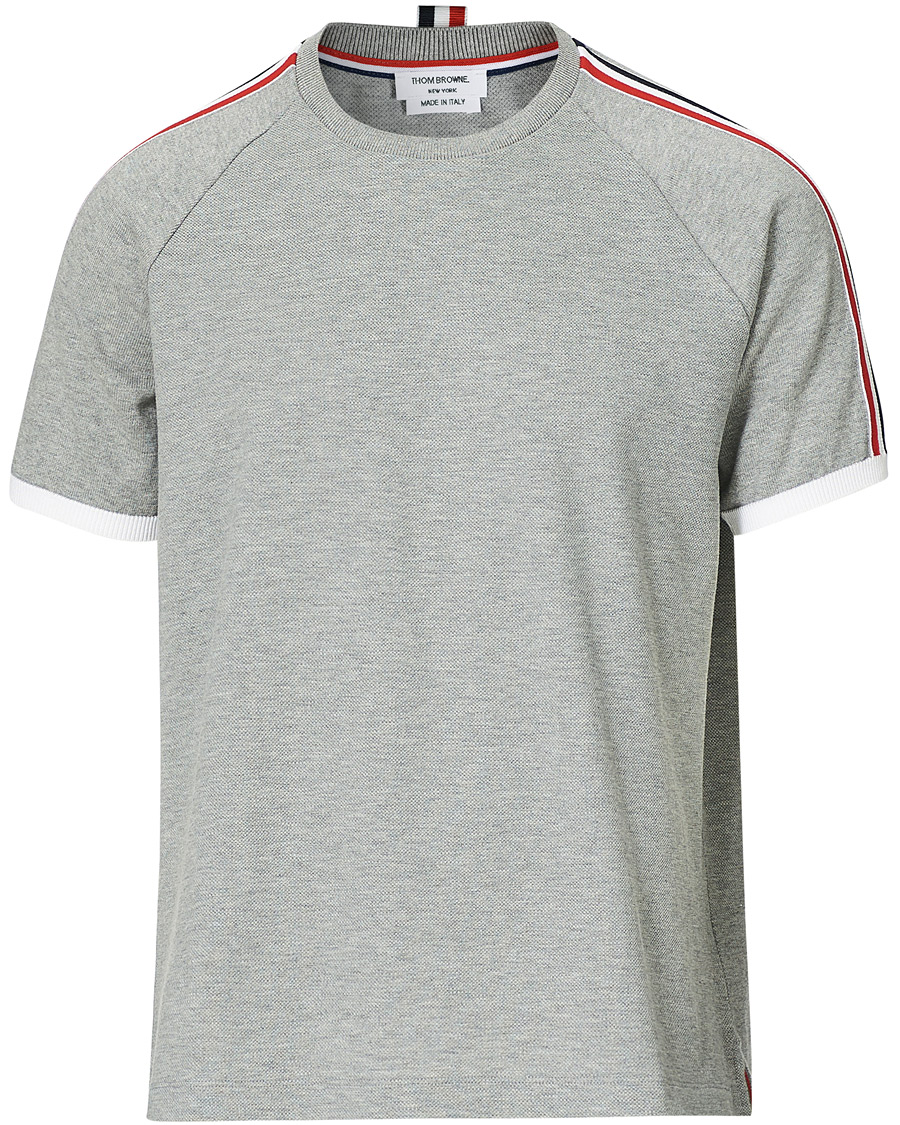 Heren | T-shirts | Thom Browne | Raglan Sleeve T-Shirt Light Grey
