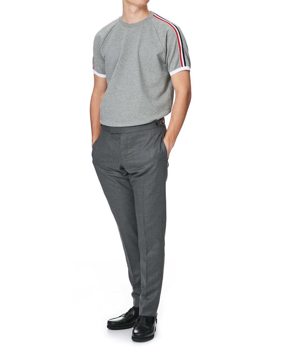 Heren | T-shirts | Thom Browne | Raglan Sleeve T-Shirt Light Grey