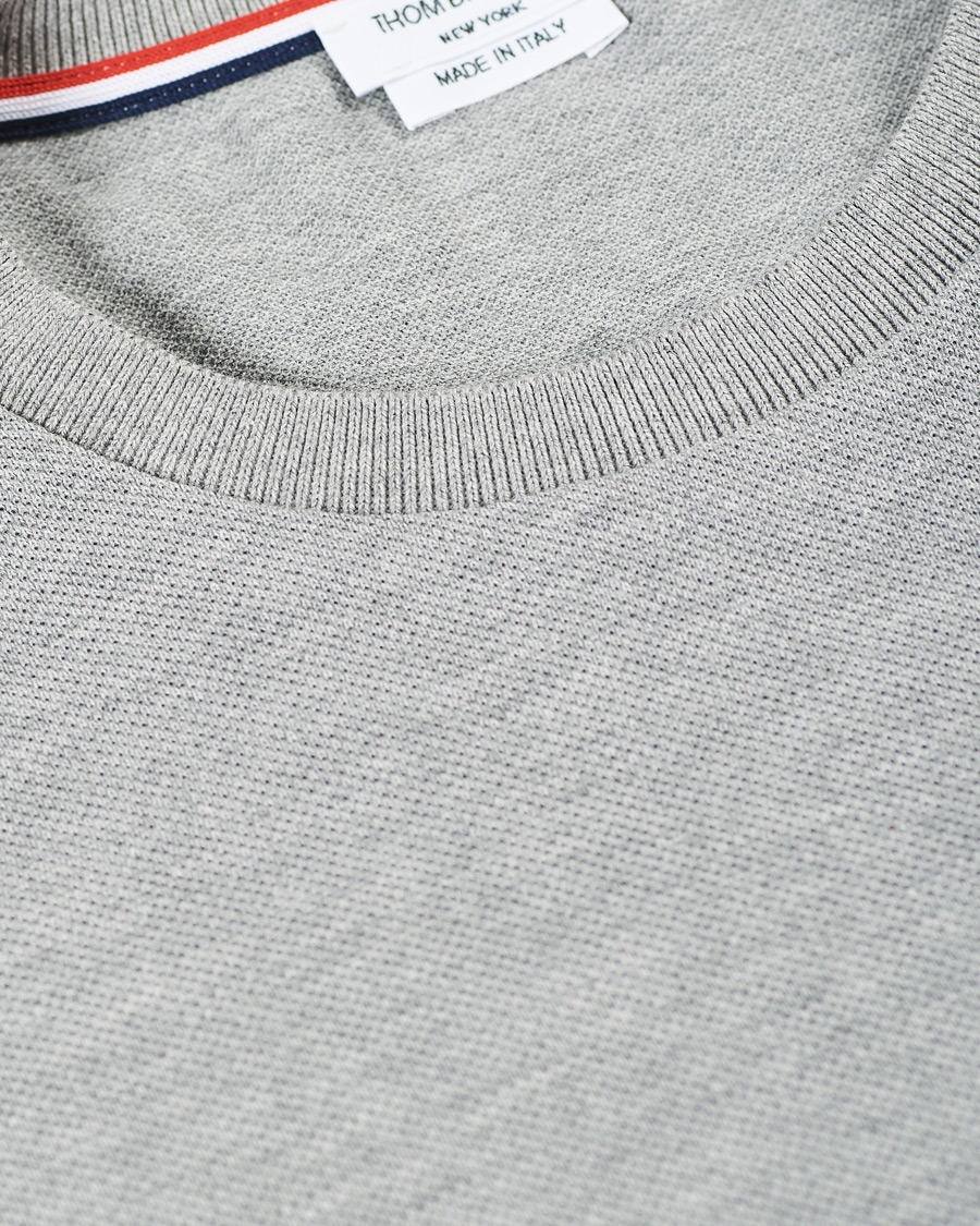 Heren | T-shirts | Thom Browne | Raglan Sleeve T-Shirt Light Grey