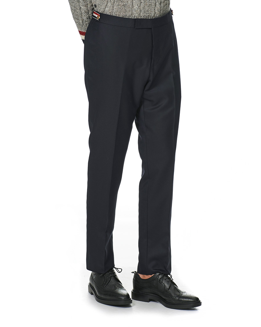 Homme | Pantalons | Thom Browne | Super 120s Wool Trousers Navy