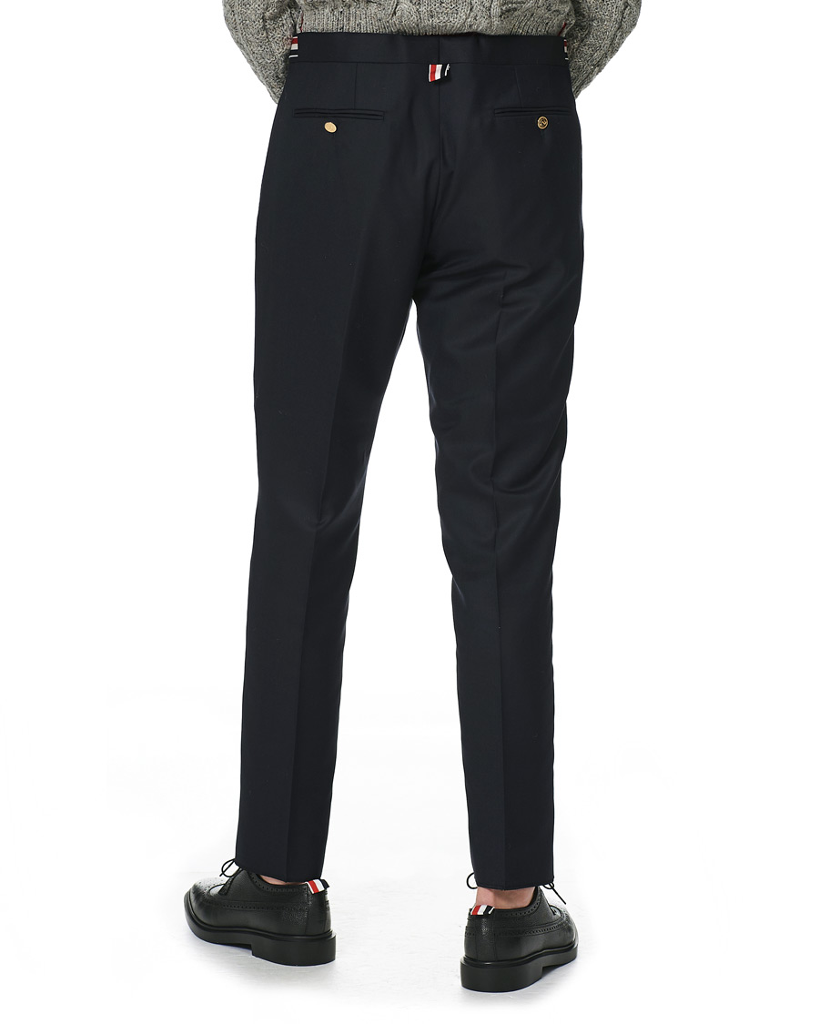 Homme | Pantalons | Thom Browne | Super 120s Wool Trousers Navy